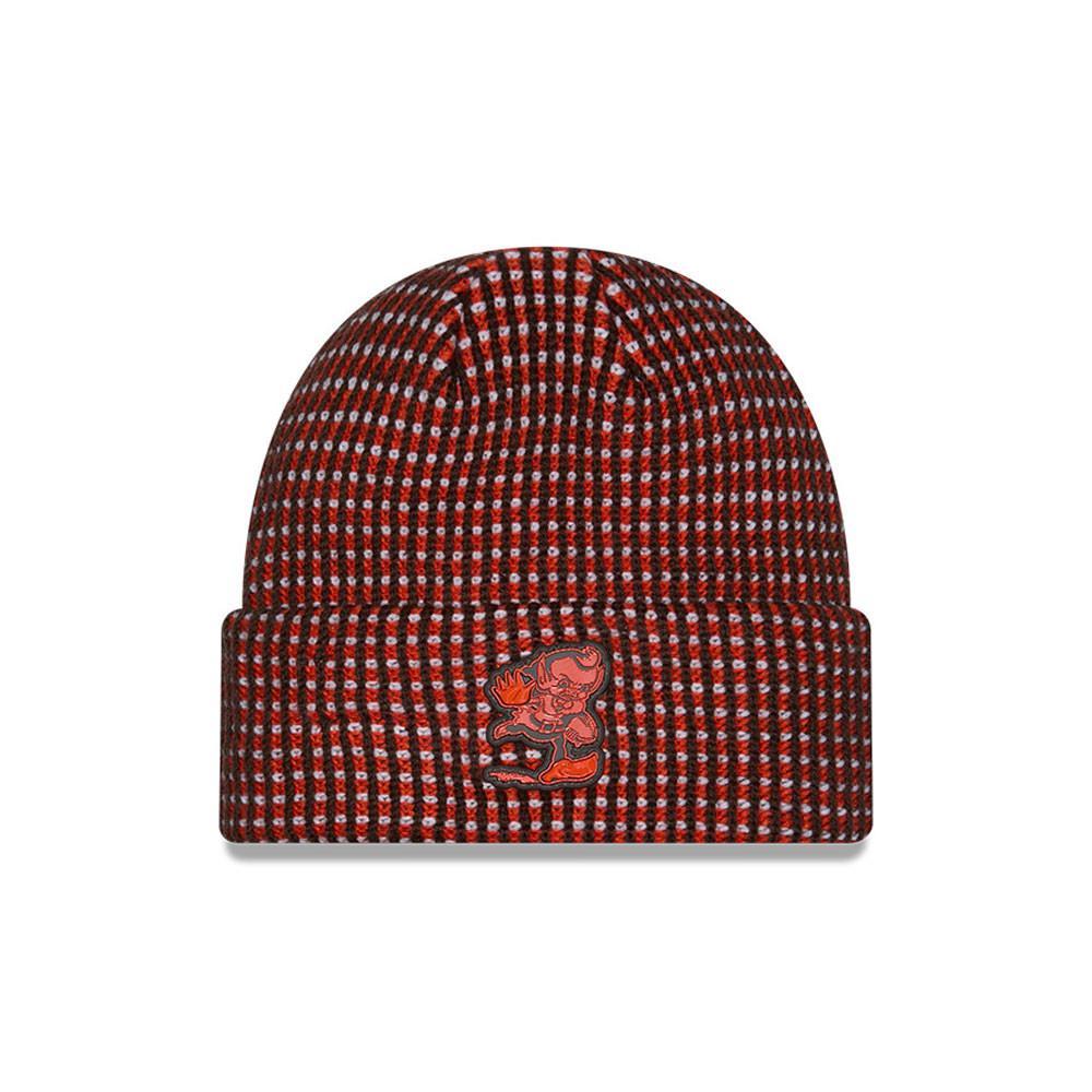 Browns 2026 New Era Men's Throwback Sideline Cold Weather Knit Pro Football Hall of Fame