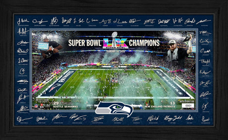Seahawks Super Bowl LX (60) Champs Signature Frame