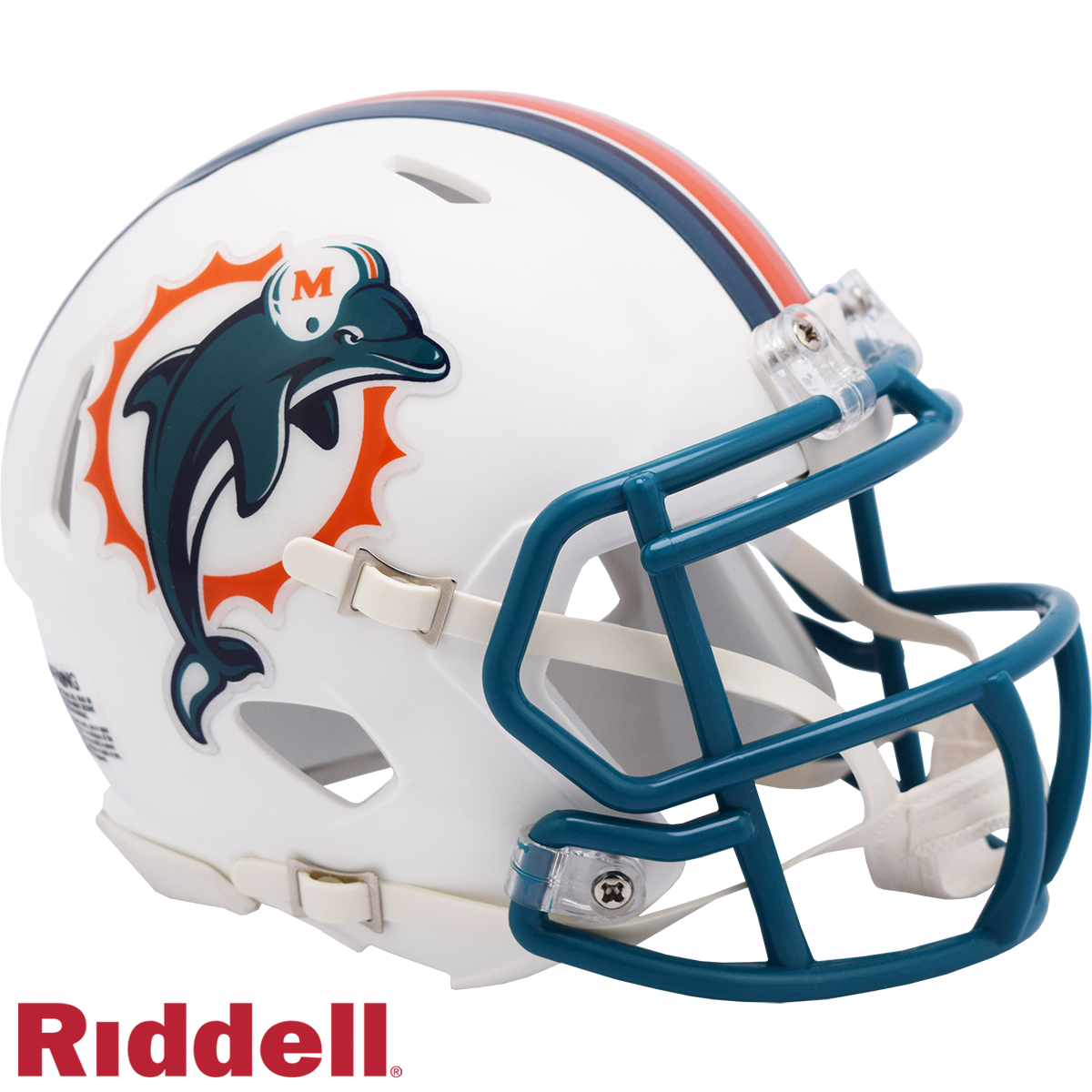 Dolphins Speed Mini Throwback Helmet 97-12