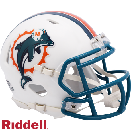 Dolphins Speed Mini Throwback Helmet 97-12