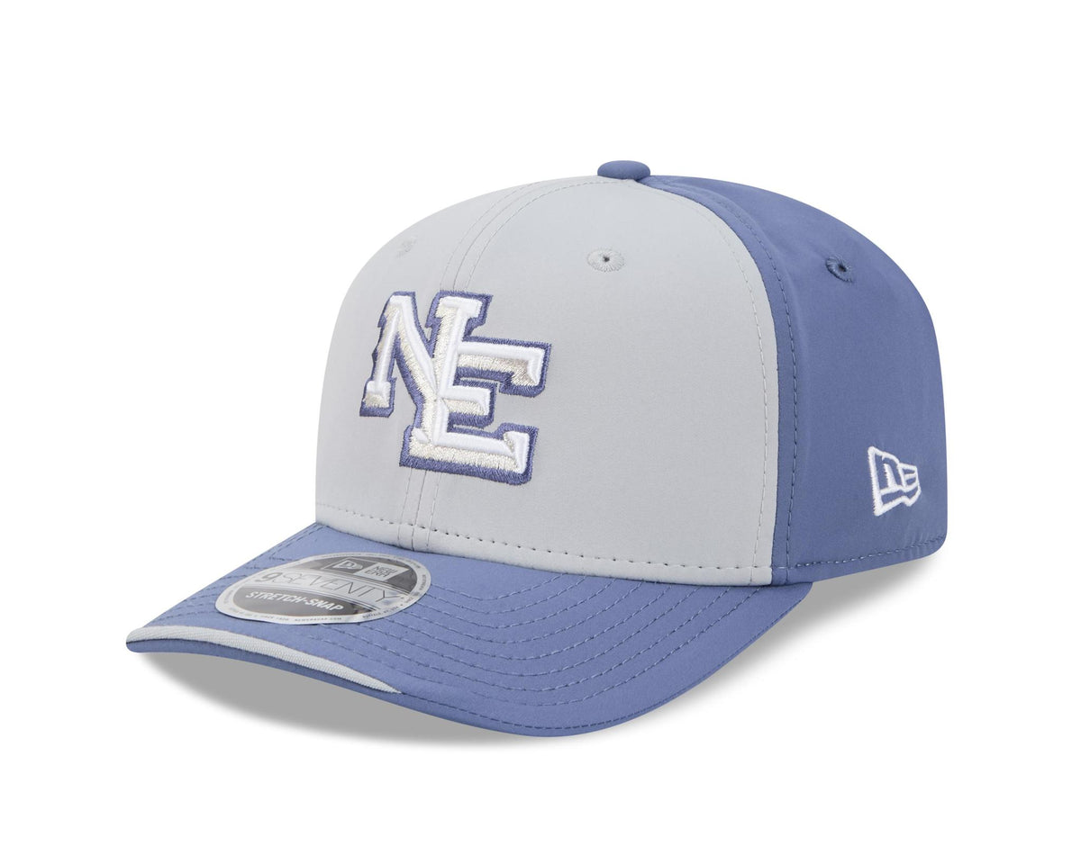 Patriots 2026 New Era Men's 9SEVENTY Stretch Snap Rivalry Hat Pro Football Hall of Fame