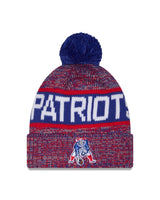Patriots 2026 New Era Men's Throwback Tri-Color Knit Pro Football Hall of Fame