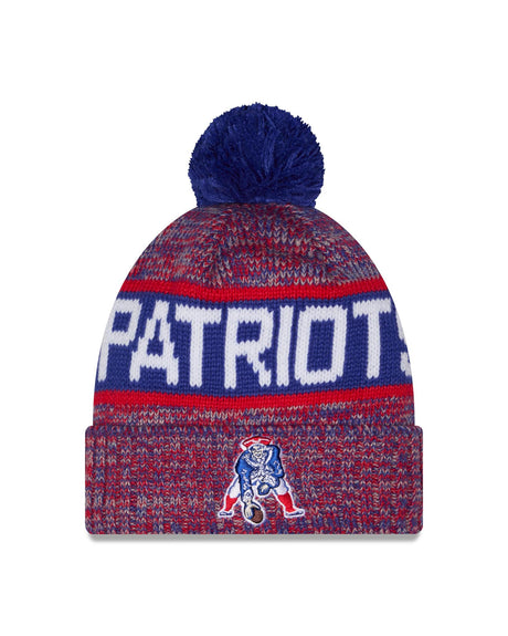 Patriots 2026 New Era Men's Throwback Tri-Color Knit Pro Football Hall of Fame