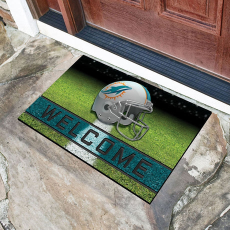 Dolphins Crumb Rubber Door Mat