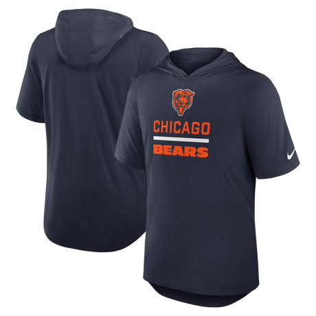 Bears 2025 Nike Men's Short Sleeve Hoodie Top