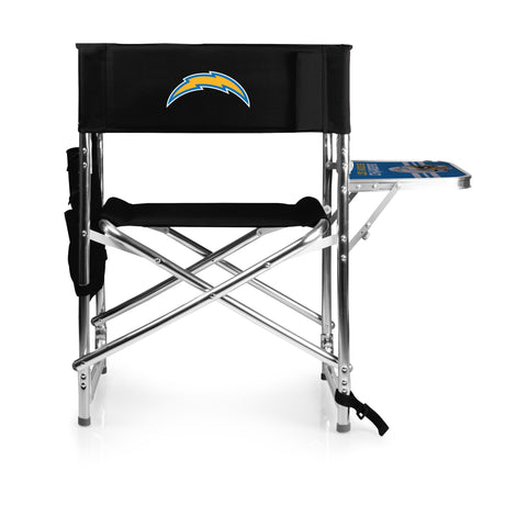 Chargers Black Sports Chair Pro Football Hall of Fame