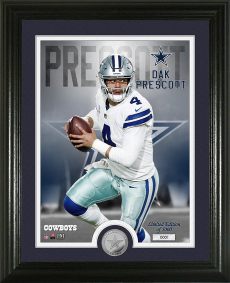 Dak Prescott Bronze Coin Photo Mint