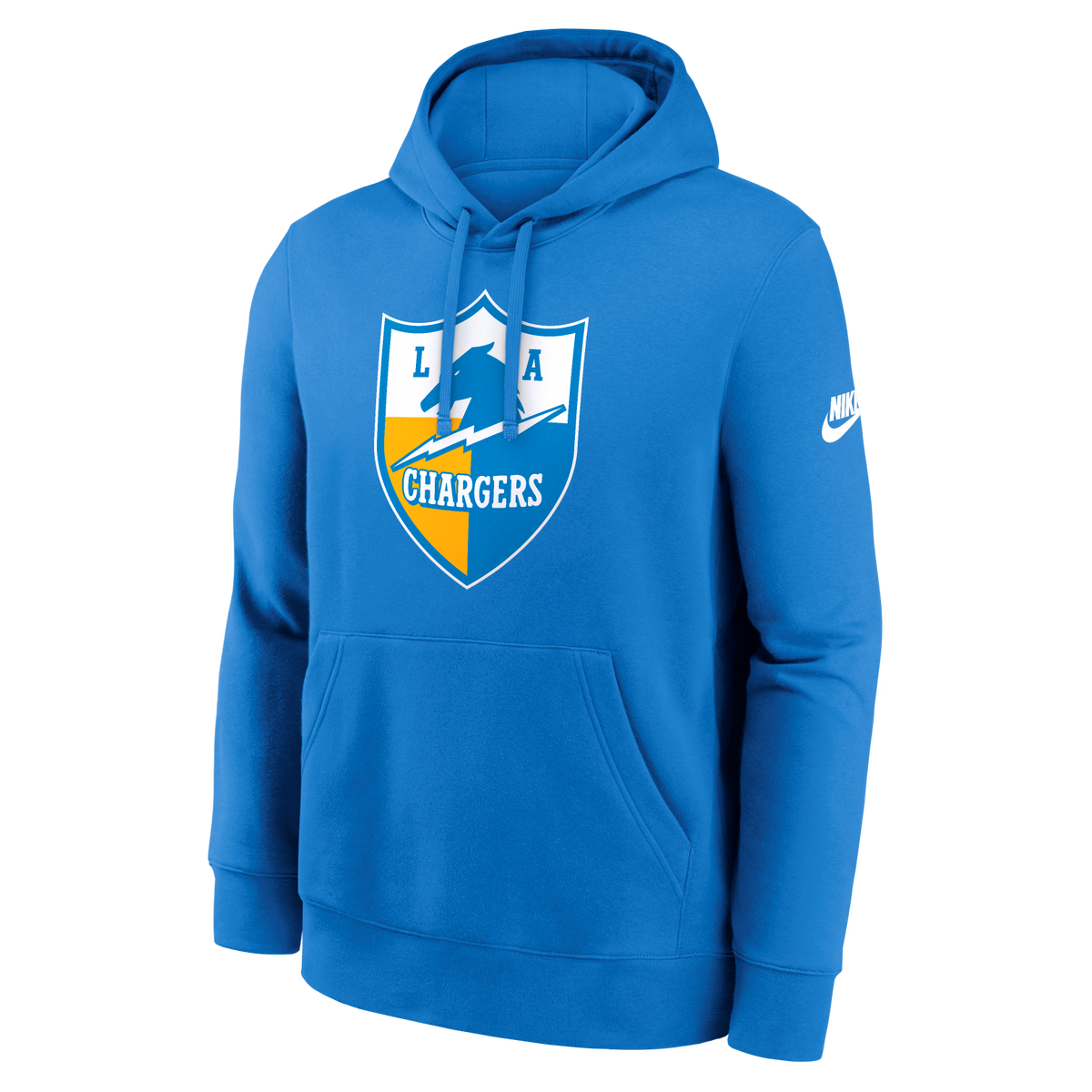 Chargers 2026 Nike Men's Club Logo Hoodie Pro Football Hall of Fame