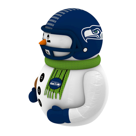 Seahawks Team Pride Inflatable Snowman Player