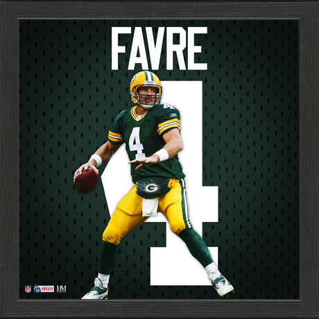 Brett Favre Jersey Framed Photo