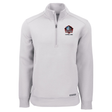 Hall of Fame Cutter & Buck Men's Roam Recycled Buttery-Soft 1/4 Zip Jacket