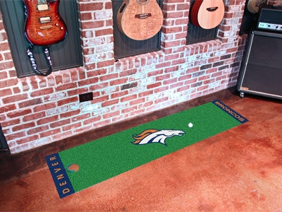 Broncos Putting Green Mat