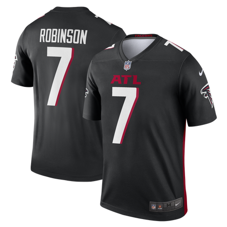 Falcons Bijan Robinson Men's Black Nike Game Jersey