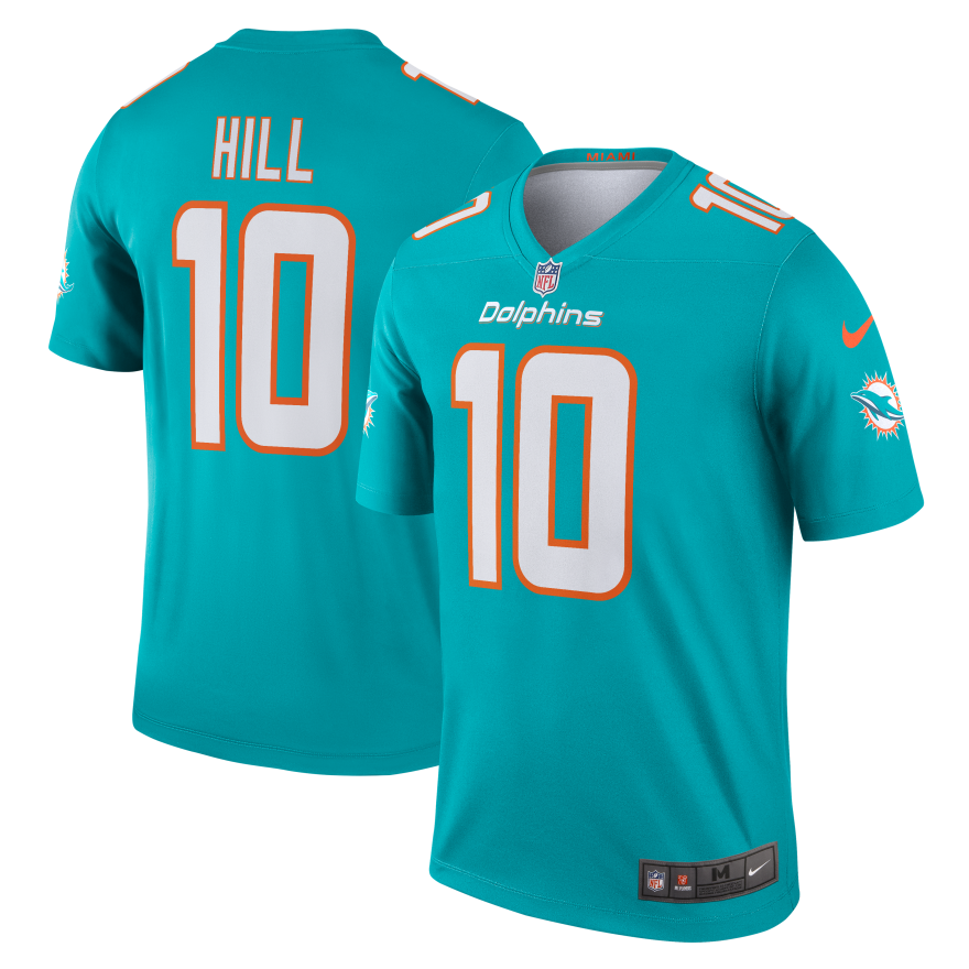 Dolphins Tyreek Hill Adult NFL Nike Game Jersey