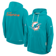 Dolphins 2025 Nike Men's Sideline DRI-Fit Hoodie