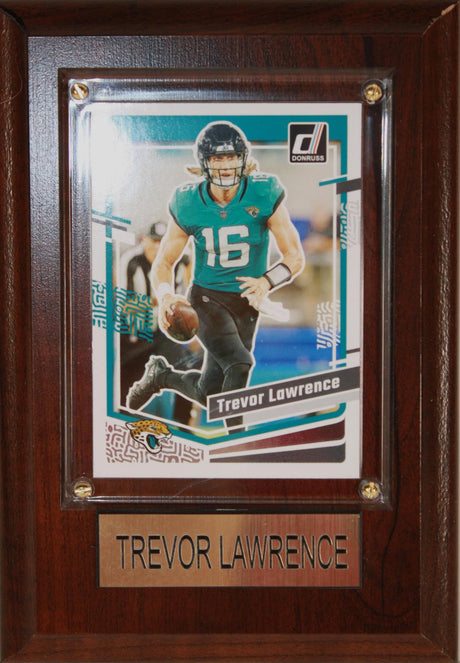 Trevor Lawrence 4x6 Plaque