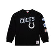 Colts 2026 Mitchell & Ness Vintage Logo Training Camp Long Sleeve T-Shirt