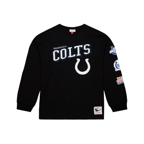Colts 2026 Mitchell & Ness Vintage Logo Training Camp Long Sleeve T-Shirt