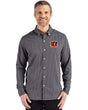 Bengals Cutter & Buck Men's Skyline Eco Gingham Button Down Shirt