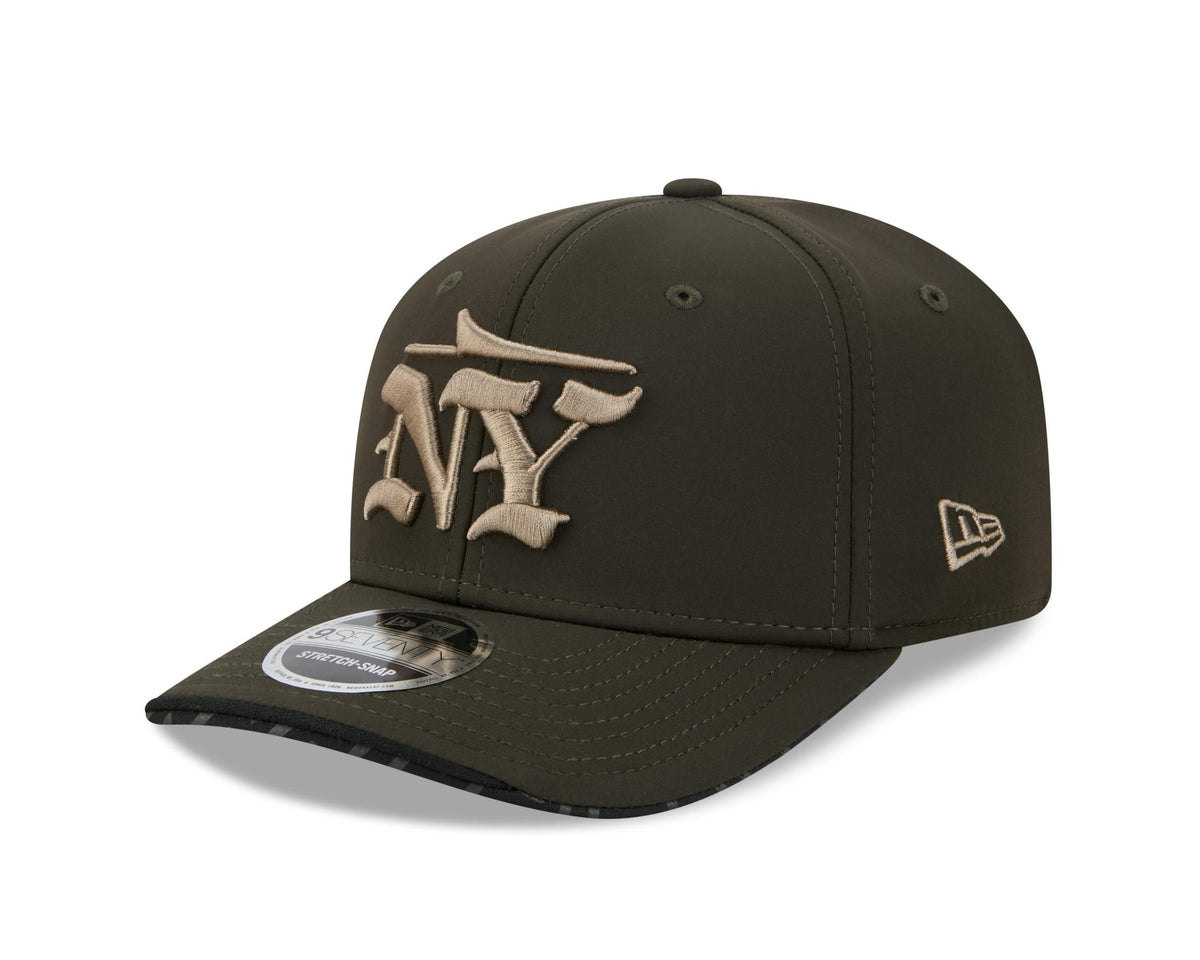Jets 2026 New Era Men's 9SEVENTY Stretch Snap Rivalry Hat Pro Football Hall of Fame