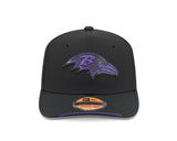 Ravens 2026 New Era Men's 9SEVENTY Stretch Snap Sideline Hat