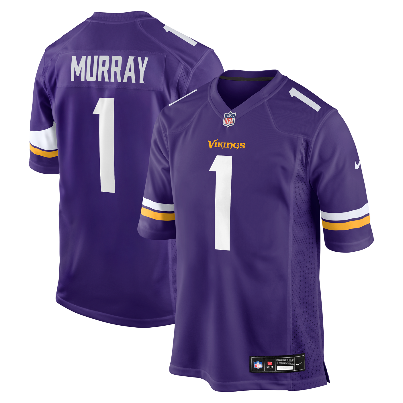 Vikings Kyler Murray 2026 Nike Men's Home Game Jersey