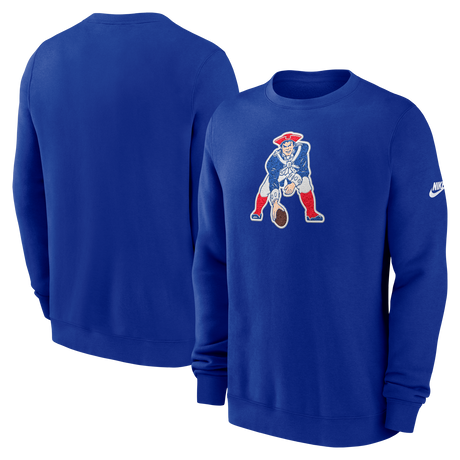 Patriots 2025 Nike Men's Rewind Club Crewneck