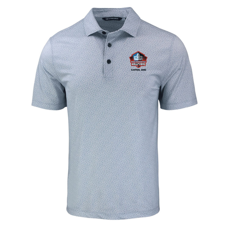 Hall of Fame Cutter & Buck Men's Pike Recycled Pebble Print Polo