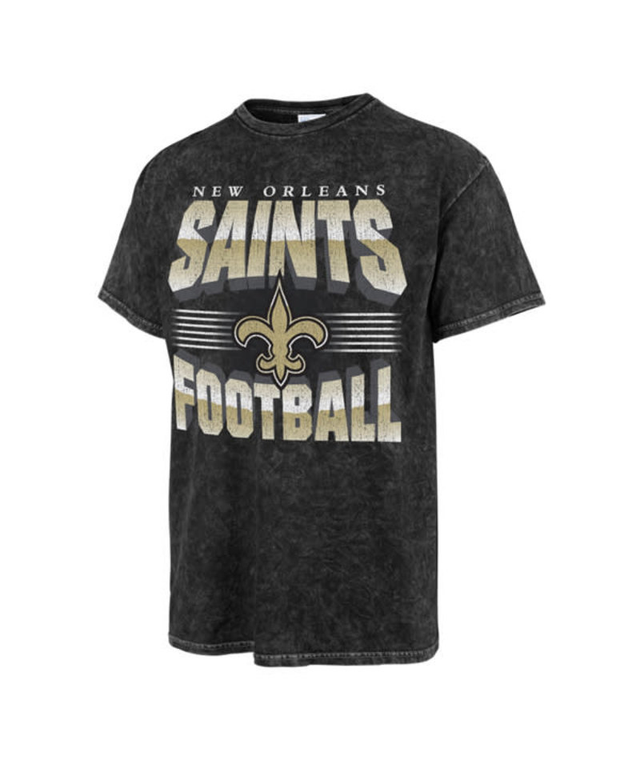 Saints 2026 '47 Brand Men's Platinum Rocker Vintage Tubular T-Shirt