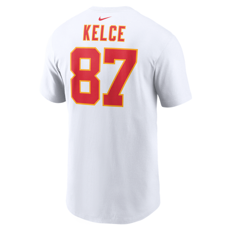 Chiefs Travis Kelce Super Bowl LIX (59) Name and Number T-Shirt