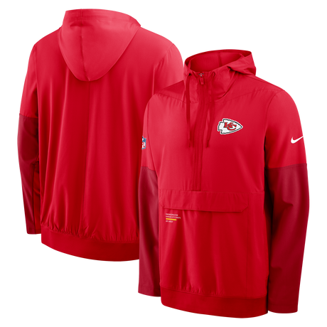 Chiefs 2025 Nike Men's Anorak Long Sleeve Jacket