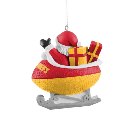Chiefs Football Sleigh Ornament