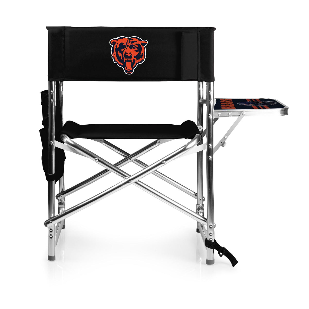 Bears Black Sports Chair