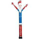 Lions Team Pride Inflatable Crazy Christmas Santa Sports Fan