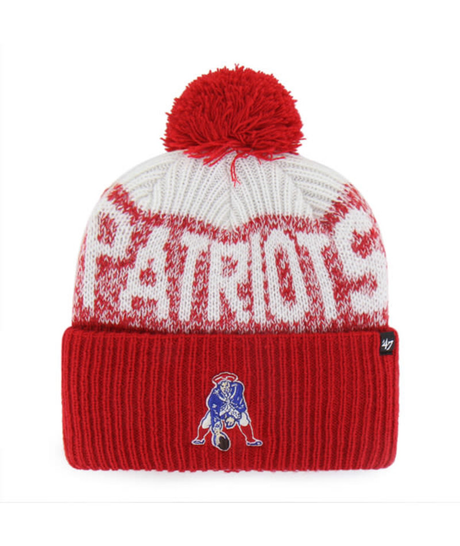 Patriots 2026 '47 Brand Men's Bone Chill Cuff Knit Pro Football Hall of Fame