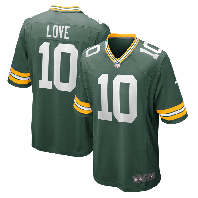 Packers Jordan Love Nike Game Jersey