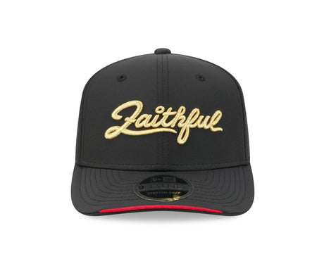 49ers 2026 New Era Men's 9SEVENTY Stretch Snap Rivalry Hat Pro Football Hall of Fame