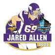 Jared Allen Vikings Class of 2025 Action Pin