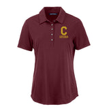 HBCU Team Cutter & Buck Women's Coastline Recycled Double Peached Polo