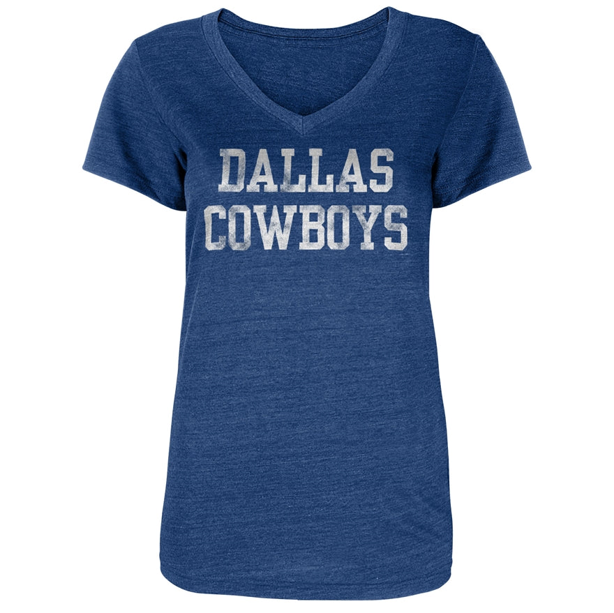 Cowboys Women's Distressed T-shirt