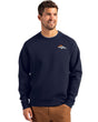 Broncos Cutter & Buck Men's Roam Eco Crew Neck Pullover