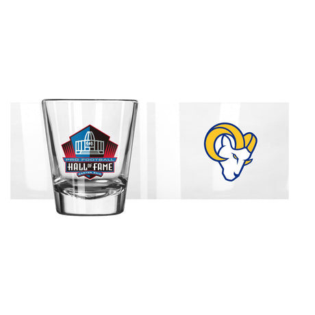 Rams Hall of Fame Shot Glass Pro Football Hall of Fame