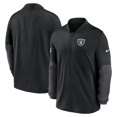 Raiders 2025 Nike Men's Mid Weight Half Zip