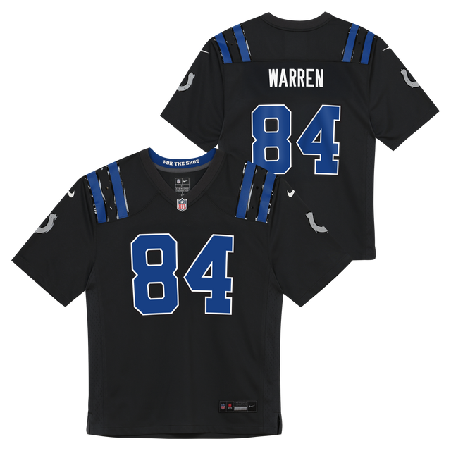 Colts Tyler Warren 2026 Nike Youth Rivalry Jersey
