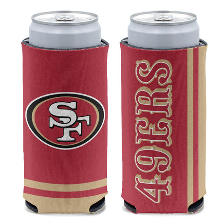 49ers 12oz Logo Slim Can Cooler