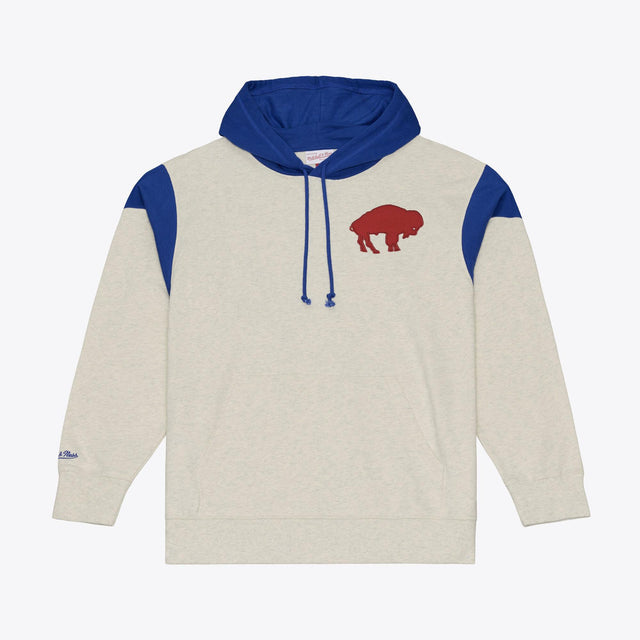 Bills 2026 Mitchell & Ness Men's Retro Roots French Terry Hoodie