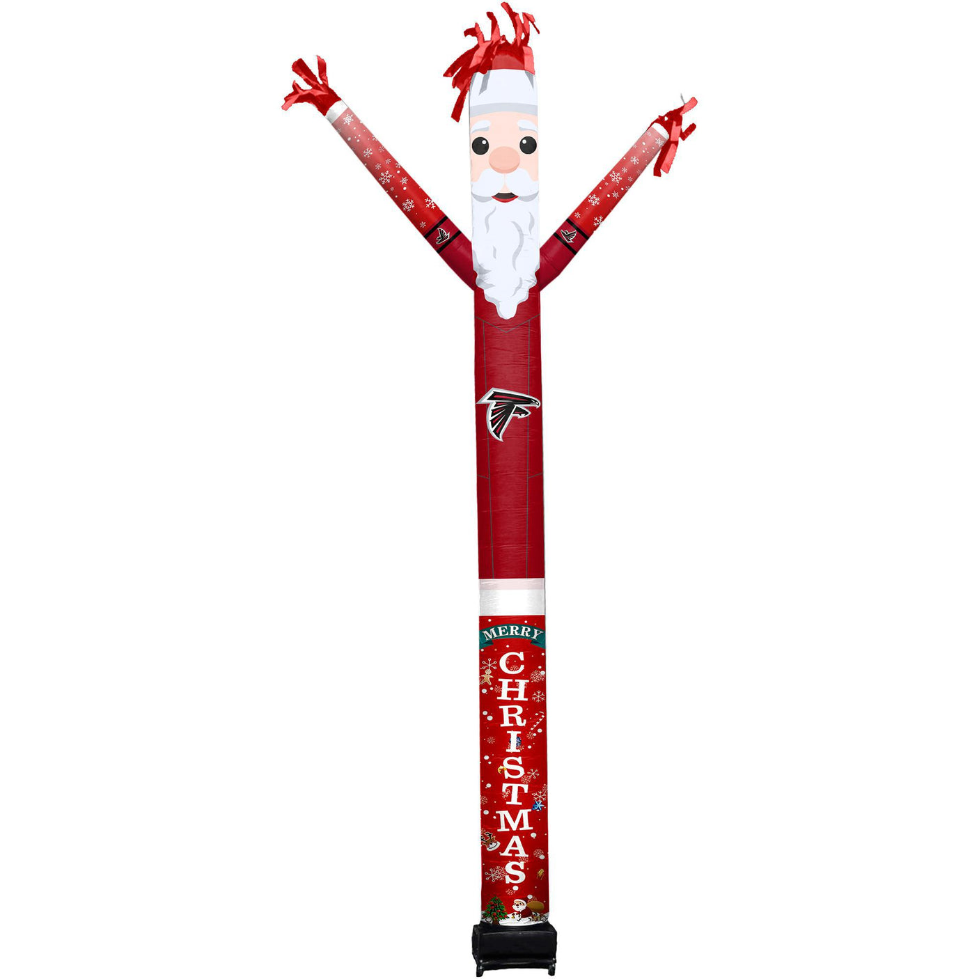 Falcons Team Pride Inflatable Crazy Christmas Santa Sports Fan
