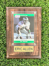 Eric Allen 4x6 Plaque