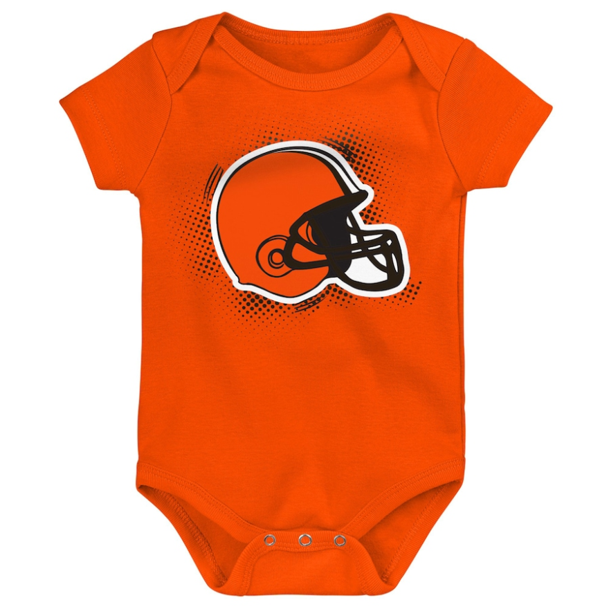 Browns Infant Creeper 3-Piece Set