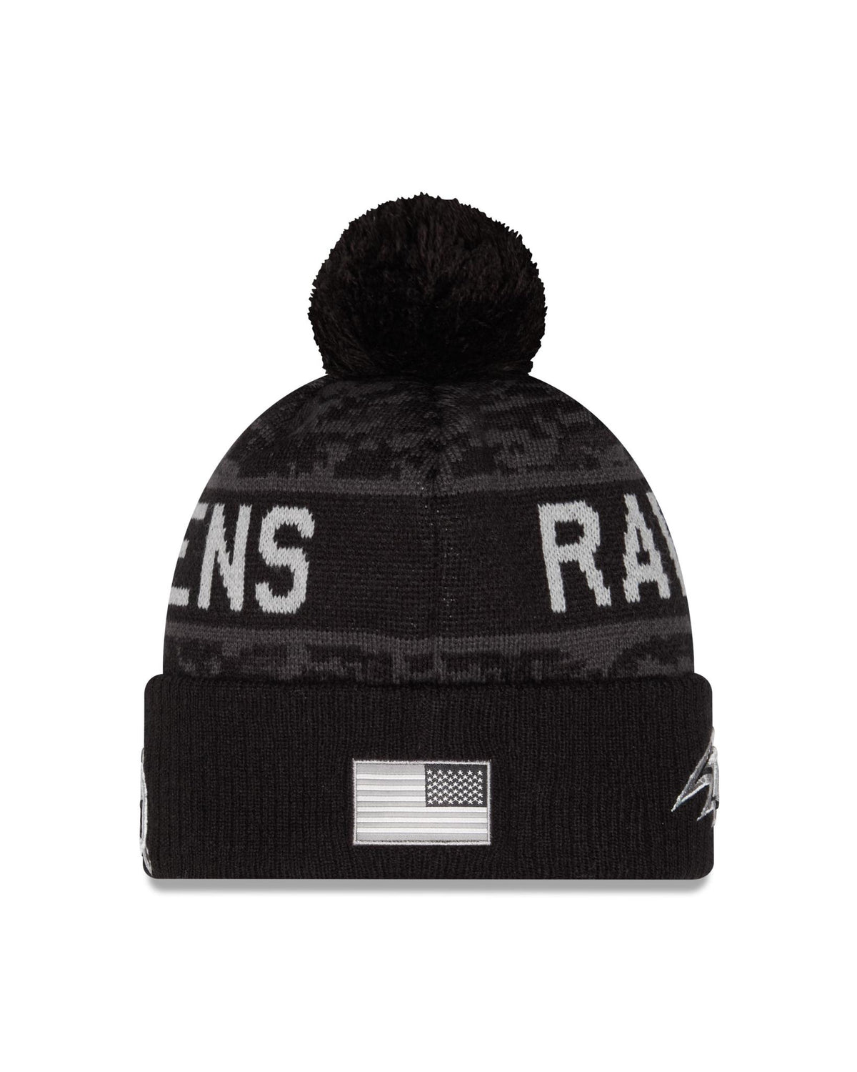 Ravens 2026 New Era Men's Salute to Service Knit Pro Football Hall of Fame
